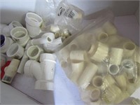 Plumbing Fixture Lot-2-1 1/2" Silver Lined PVC 10'