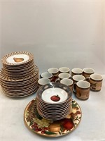 Block "County Orchard" Dishes, 1990's