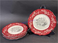 Andover by 222 Fifth Holliday Salad Plates