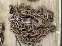 Length of 3/8” chain with hooks.