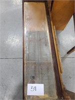 Antique Bevelled Glass Panel (Thick)