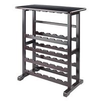 New Winsome Wood Vinny Wine Rack, 24 Bottle with G