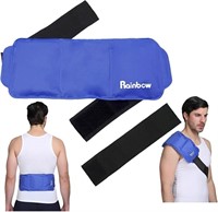 Gel Ice Pack for Back Pain Relief, WORLD-BIO Reu