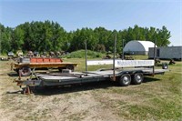 7' X 24' TANDEM AXLE TRAILER- WITH OWNERSHIP