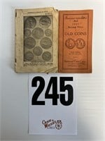 Early 1930's Coin Price Guides