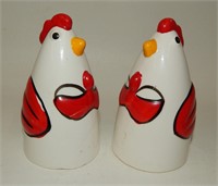 Large Red & Whtie Chickens or Roosters