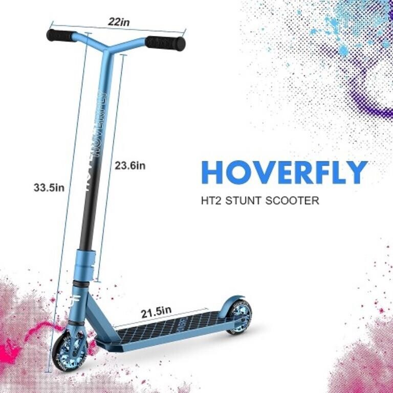 Stunt Scooter with Aluminum Core Wheels