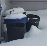 Outdoor Trash Bins