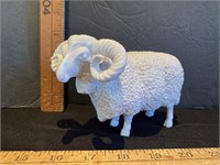 Porcelain sheep figurine