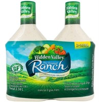 2-Pk Hidden Valley Original Ranch Salad Dressing &