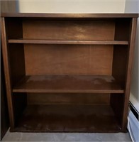 3 Shelf Solid Wood Bookcase