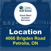 Auction Location: 4066 Brigden Road, Petrolia, ON