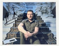 President Volodymyr Zelenskyy Signed Photograph