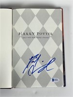 Daniel Radcliffe Signed Harry Potter Book