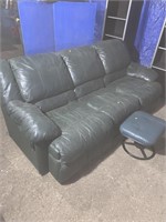 Leather sofa  88 inches long comes with a