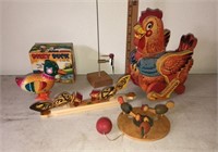 Wooden Chicken Toys