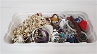 Container of Costume Jewelry