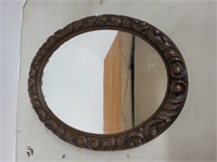 2 BOHO Oval Mirrors
