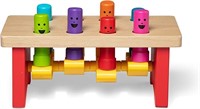 Pounding Bench Wooden Toy With Mallet, 2+