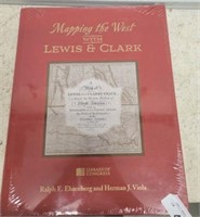 LEWIS AND CLARK TRACK COFFEE TABLE BOOK SEALED