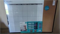 Calendar board 23" x 17" (new)