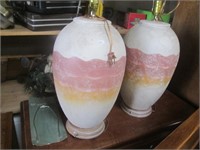 Two Ceramic Table Lamps