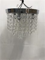 SMALL HANGING 3-LIGHT CHANDELIER