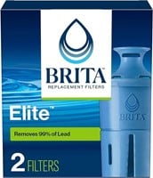 Brita Elite Water 2ct Pitcher Replacement Filters