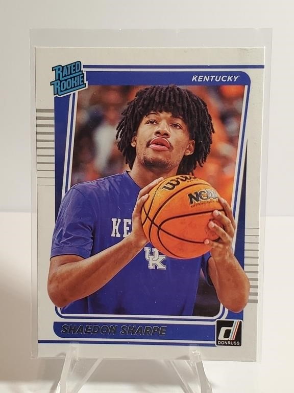 2022 Donruss Rated rookie Sheldon Sharpe RC