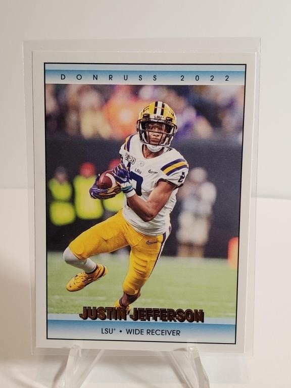 2022 Donruss Retro Bronze Justin Jefferson