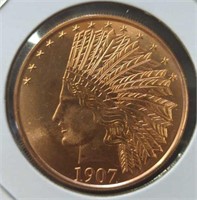 What else fine? Copper coin Indian Head