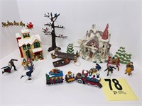 Christmas Village Pieces