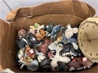 Huge box of Assorted Ceramic Figurines