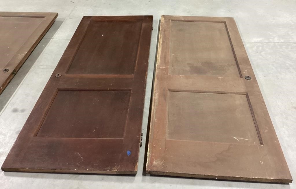 2-Wood doors-31.75 x 80