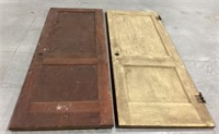 2-wood doors-29.75 x 80