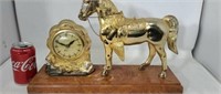 United horse clock
