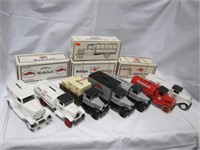 1 lot of 7 in a series Ertle Mobil Oil collectors