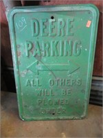 JD parking sign, 12 x 18 in