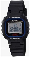 Casio Womens Black Strap Watch La20wh-1c