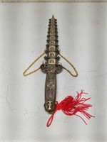 Oriental Inspired Temple Dagger Knife