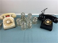 ANTIQUE WESTERN ELECTRIC TELEPHONE & INSULATORS