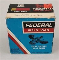 Federal Field Load 12ga 25ct Full