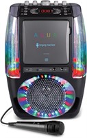 NEW-SML605BK Karaoke System with LED Lights