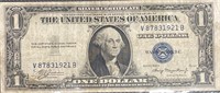 Rare 1935 A SILVER DOLLAR BLUE NOTE