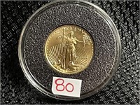 1999 $10 U.S. LIBERTY 1/4 OUNCE GOLD PROOF COIN