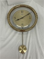 Wall Hanging Glass Clock