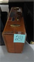Vintage Suitcase w/ Speaker Wiring /