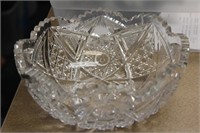 American Brilliant Cut Glass Bowl