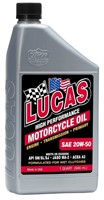 Lucas Oil 10700-PK6 High Performance 20W-50 Motorc
