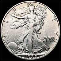 1929-S Walking Liberty Half Dollar CLOSELY